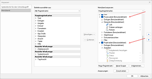 MindManager Menüband