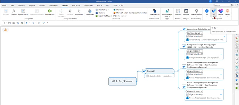 MindManager 25 und To Do